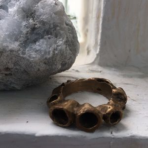 Custom coral inspired Ring